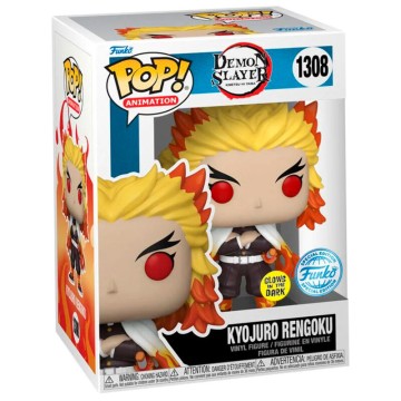 Figura POP Demon Slayer Kimetsu no Yaiba Kyojuro Rengoku Exclusive