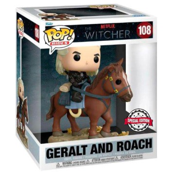 Funko POP The Witcher Geralt And Roach Exclusive