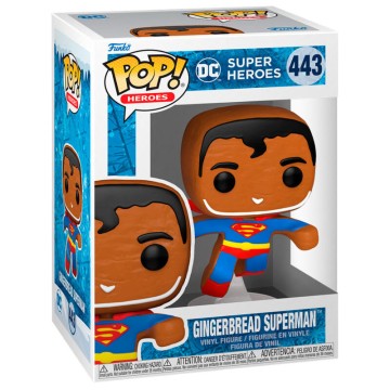 Funko POP DC Comics Holiday Gingerbread Superman