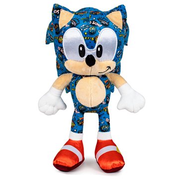 Peluche Sonic Blue Comic Sonic the Hedgehog 30cm