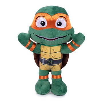 Peluche Michelangelo Mutant Mayhem Tortugas Ninja 21cm