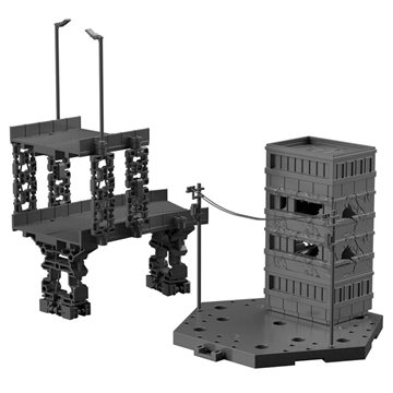 Model Kit Customize Scene Base City Area Ver.