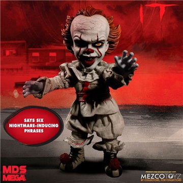 Peluche mu�eco parlante Pennywise IT 38cm ingles