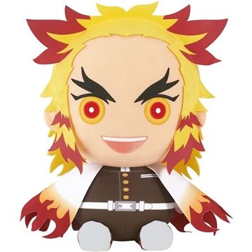 Peluche Kyojuro Rengoku Demon Slayer Kimetsu No Yaiba 32cm