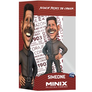 Figura Minix Cholo Simeone Atletico de Madrid 12cm