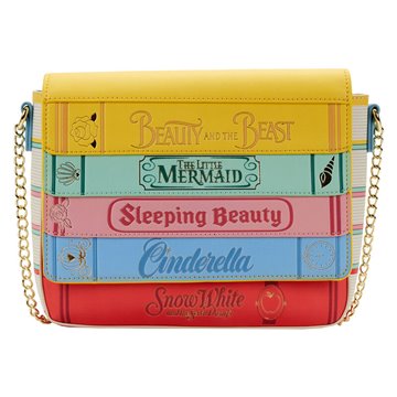 Bolso bandolera Libros Clasicos Princesas Disney Loungefly