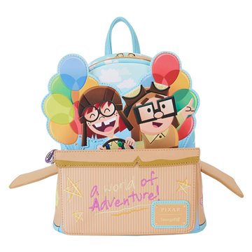 Mochila Spirit of Adventure 15th Anniversary Up Disney Pixar Loungefly 26cm