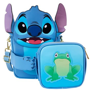 Bolso bandolera + monedero Camping Cuties Stitch Disney Loungefly