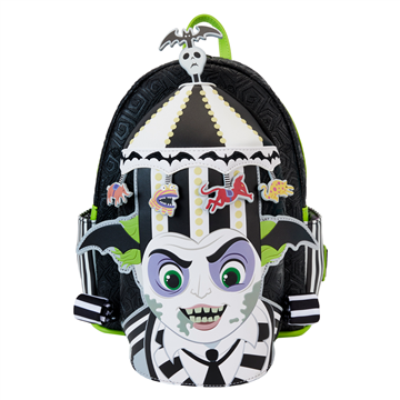 Mochila Carousel Beetlejuice Loungefly 26cm