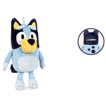 Peluche guarda pijama Bluey - Bluey 35cm