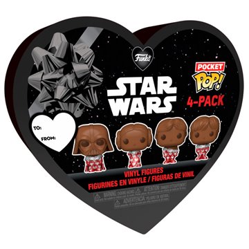 Caja metalica 4 Pocket POP Star Wars