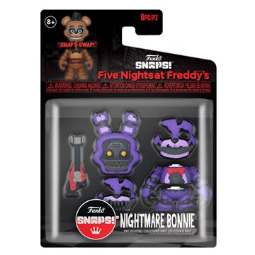 Figura Snaps! Five Nights at Freddys Nightmare Bonnie