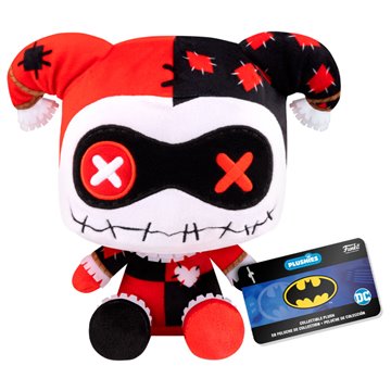 Peluche Harley Quinn Patchwork DC Comics 17,5cm