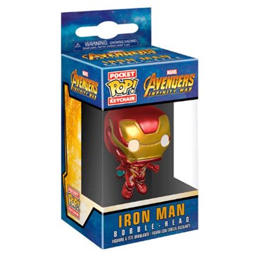 Llavero Pocket POP Marvel Avengers Infinity War Iron Man