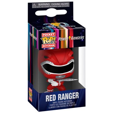 Llavero Pocket POP Power Rangers 30th Anniversary Red Ranger