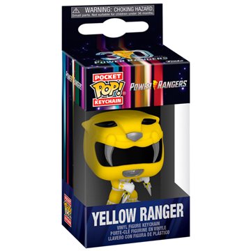 Llavero Pocket POP Power Rangers 30th Anniversary Yellow Ranger