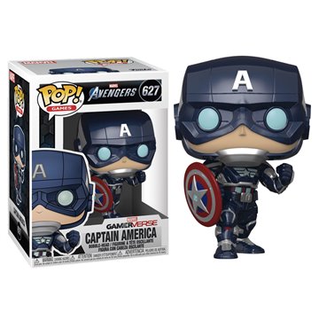 Figura POP Marvel Avengers Game Captain America Stark Tech Suit