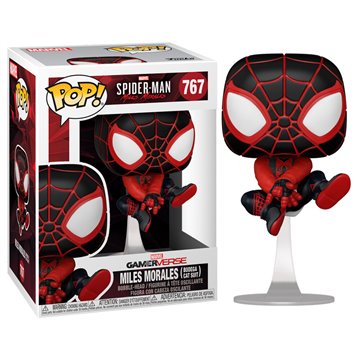 Figura POP Marvel Spiderman Miles Morales Bodega Cat Suit