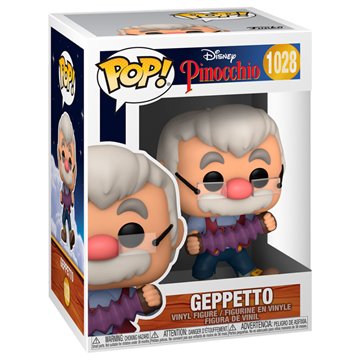 Figura POP Disney Pinocho Geppetto with Accordion