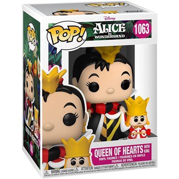 Figura POP Disney Alicia en el Pais de las Maravillas Queen with King