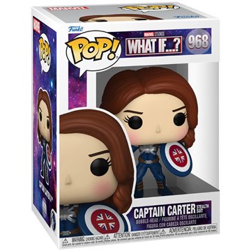 Figura POP Marvel What If Captain Carter Stealth