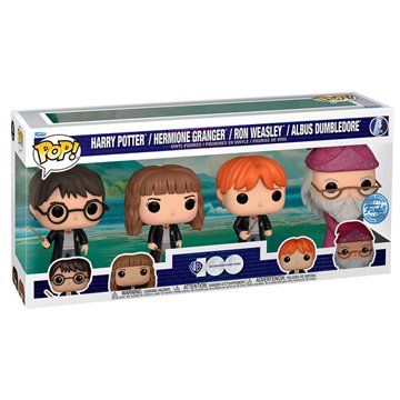 Blister 4 figuras POP Harry Potter Exclusive