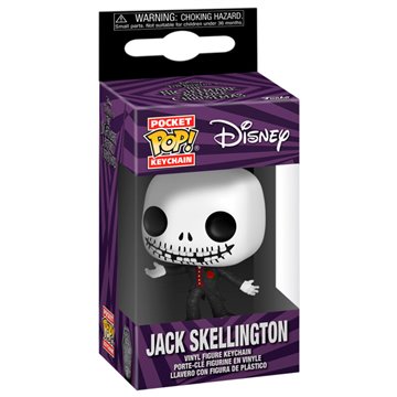 Llavero Pocket POP Disney Pesadilla Antes de Navidad 30th Anniversary Jack Skellington