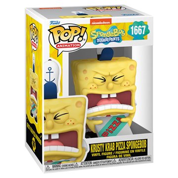 Figura POP Bob Esponja Krusty Krab Pizza Spongebob