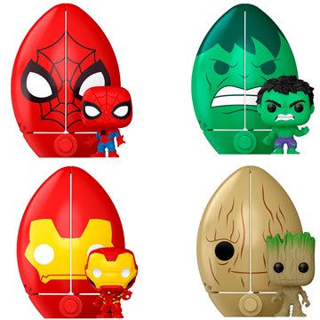 Figura huevo Pocket POP Marvel surtido