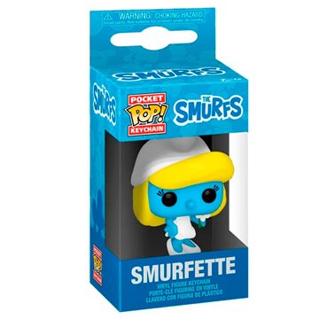 Llavero Pocket POP The Smurfs Smurfette