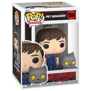 Figura POP Pet Sematary Ellie & Church