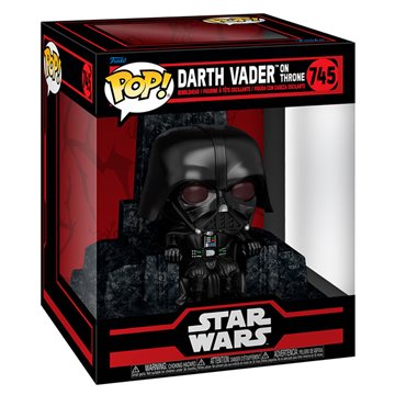 Figura POP Deluxe Star Wars Darth Vader on Throne