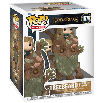 Figura POP Super El Se�or de los Anillos Treebeard with Merry & Pippin