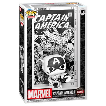 Figura POP Comic Covers Marvel Captain America