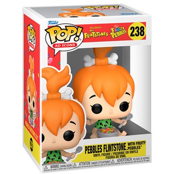 Figura POP Los Picapiedra Pebbles Flintstone with Fruit Pebbles