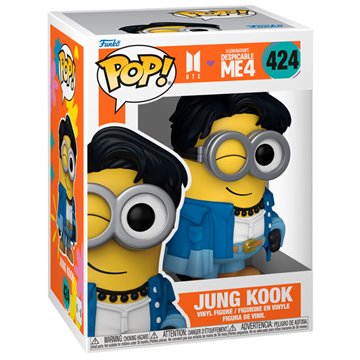 Figura POP Gru Mi Villano Favorito 4 Jung Kook Minion