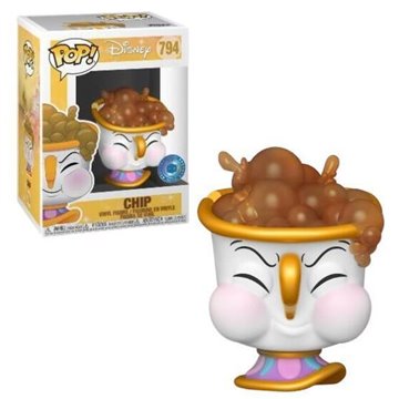 Figura POP Disney La Bella y la Bestia Chip Exclusive