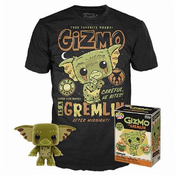 Set figura POP & Tee Gremlins Gizmo Exclusive