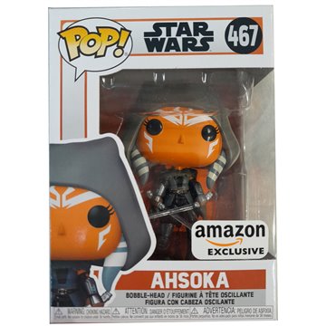 Figura POP Star Wars The Mandalorian Ahsoka Hooded Exclusive