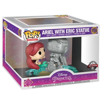 Figura POP Disney Ultimate Princess La Sirenita Ariel & Statue Eric Exclusive