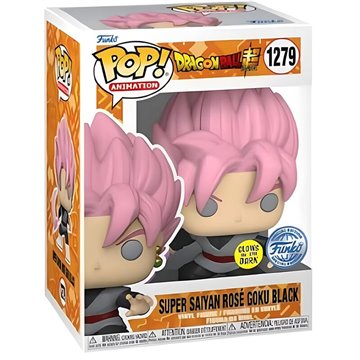 Figura POP Dragon Ball Super - Super Saiyan Rose Goku Black Exclusive