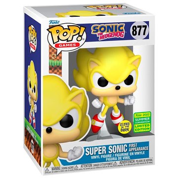 Figura POP Sonic The Hedgehog Super Sonic Exclusive