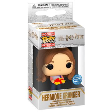 Llavero Pocket POP Harry Potter Holiday Hermione Exclusive