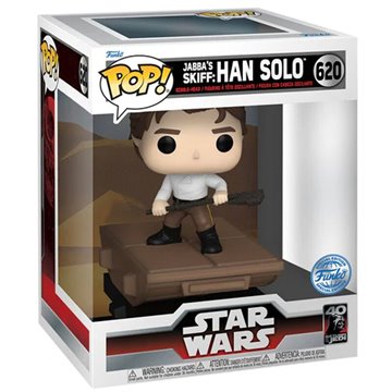 Figura POP Deluxe Star Wars Jabba Skiff Han Solo Exclusive