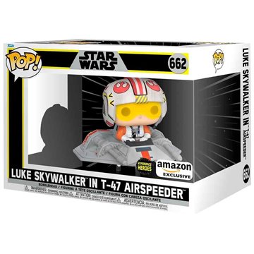 Figura POP Rides Star Wars Luke Skywalker in T-47 Airspeeder Exclusive