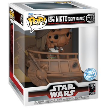 Figura POP Deluxe Star Wars Nikto Skiff Guard Exclusive