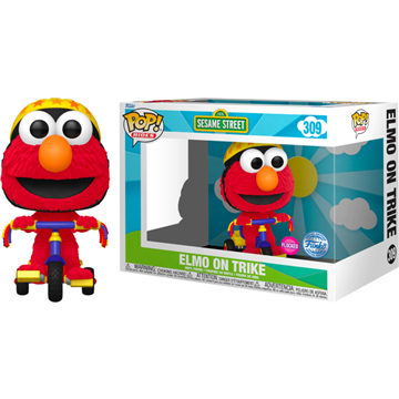 Figura POP Rider Barrio Sesamo Elmo on Trike Exclusive