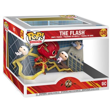 Figura POP Moment DC Comics The Flash Baby Rescue