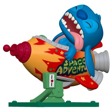 Figura POP Rides Super Deluxe Disney Lilo and Stitch - Stitch in Rocket