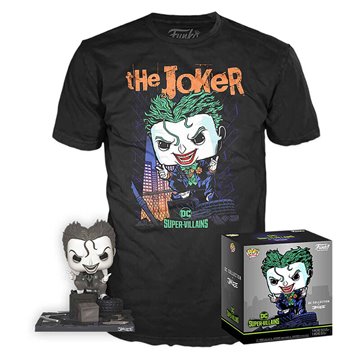 Set figura POP & Tee DC Comics Jim Lee Joker